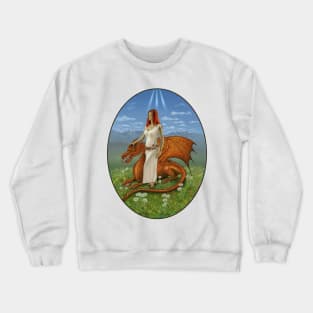 Strength from the Celtic Tarot Crewneck Sweatshirt